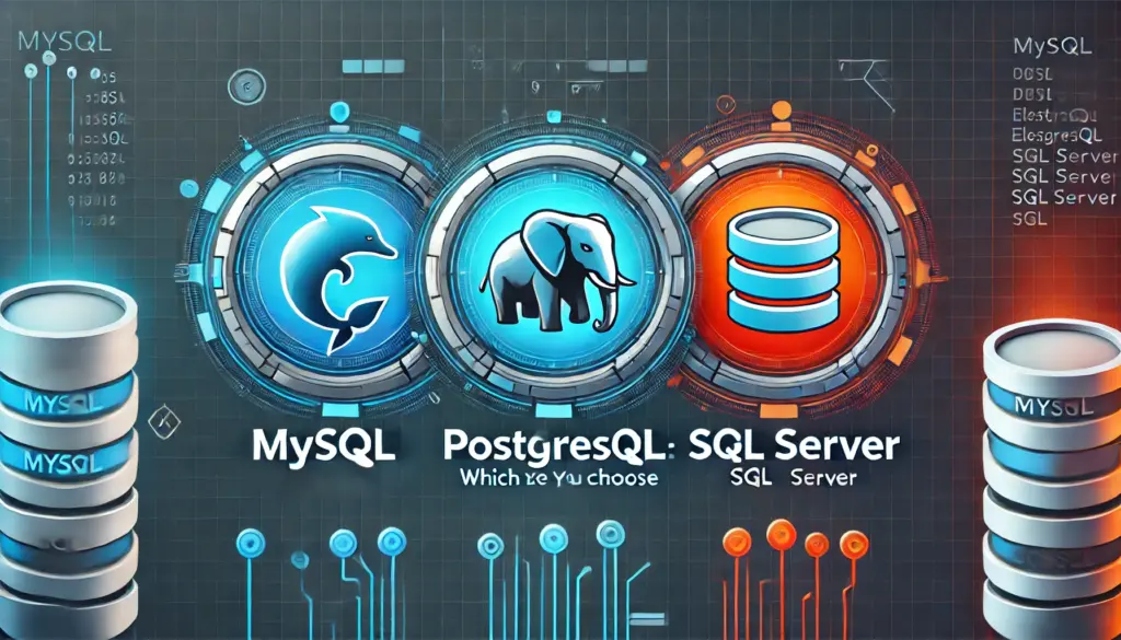 MySQL vs PostgreSQL vs SQL Server